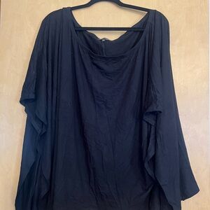 Chic Black Women's Tunic Top